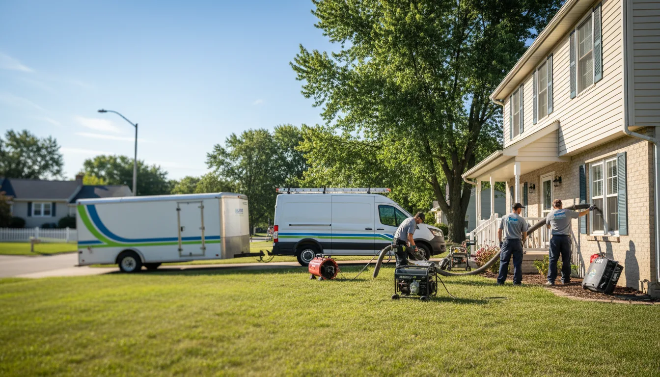 Flooded Basement Restoration And Cleanup With Repair in Washington, NE near me